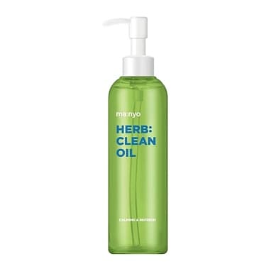 MANYO ОЧИЩАЮЩЕЕ ГИДРОФИЛЬНОЕ МАСЛО С ЭКСТРАКТОМ ТРАВ HERB GREEN CLEANSING OIL